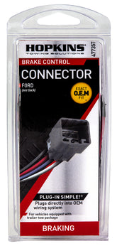 Hopkins 47735T Plug-In Simple Brake Control Connector for Ford (2005-2010)